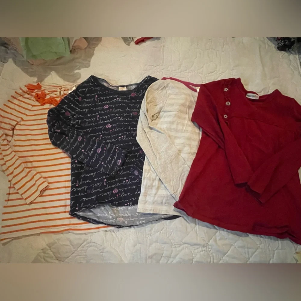 Girls Mixed Lot Set of 4 Tops